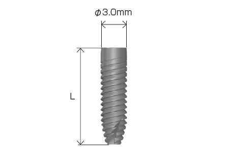 インプラント φ3.0mm 